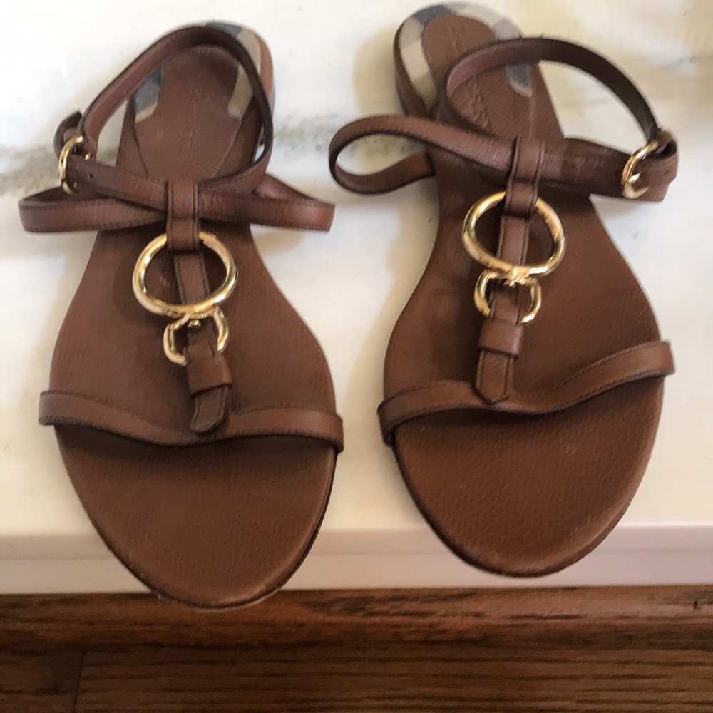 Burberry sandals size 10, Very good condition,